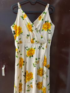 Floral Print Maxi Dress