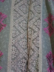Elegant festive satin kurta and salwar