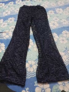 Sparkling Navy Blue Saree