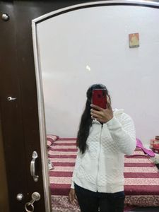 🎉 White Warm jacket 🥳