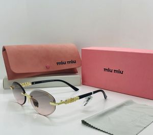 Miu-Miu Oval Sunglasses