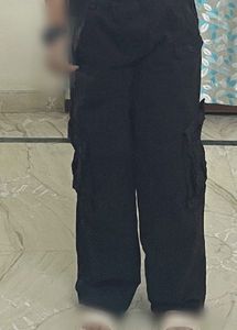 Black Cargo Pants