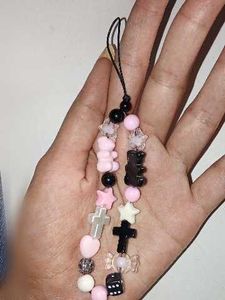 Cute Beaded Phone Charm