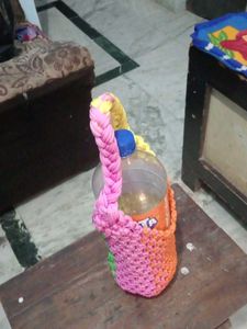 Handmade Macrame Bottle Holder