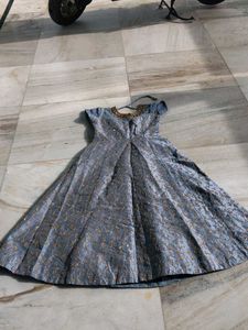 Embroidered Anarkali Gown