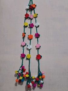 Handmade Crochet Flower Paranda
