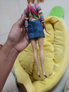 Barbie Doll with Rainbow Top