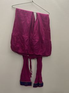 Purple Anarkali Suit