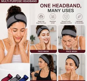 Multi-Purpose Headband for Skincare & Fitness