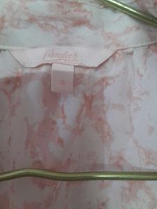 Cropped Button-Up Shirt