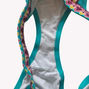Vibrant Bikini Bottom with Bohemian Print 🆕