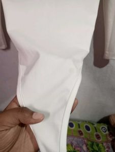 White Long Sleeve Bodysuit