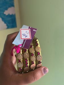 Silk thread Bangles+ Gift