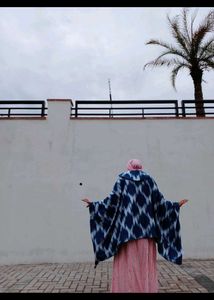 Designer cropped abaya shrug gulf inspired