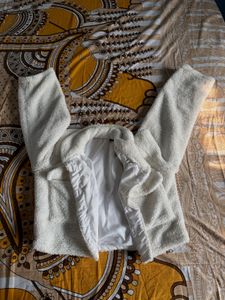 Cozy Cream Sherpa Fleece Jacket