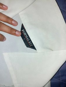 Classic White Button-Up Shirt