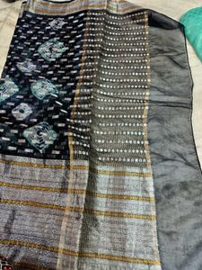 Elegant Black Saree