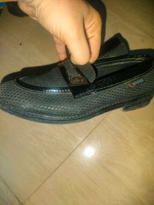 Stylish Black Loafers for kids 11 number