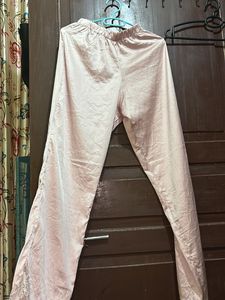 Elegant Pink Palazzo Pants