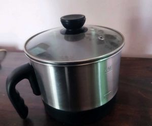 Stainless Steel Pot with Glass Lid
