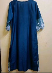 Full Embroidery Kurta Set With Dupatta
