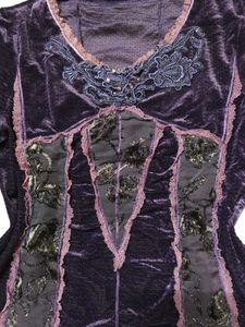 Gothic Velvet Corset Top