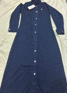 Classic Blue Denim Dress