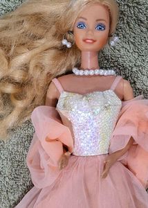 Vintage peaches  and cream Barbie Princess Ballgow