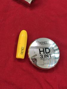 branded Renee HD 3-in-1 Foundation &amp; Matte Lipstic