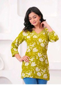 plus size short kurti