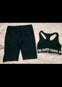 Puma Women's Sports Bra with tights 👍