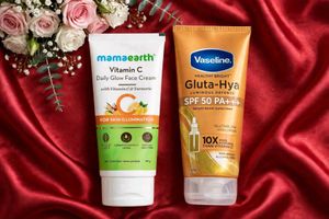 Get glowing skin with this bundle! Mamaearth Vitam