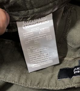 Olive Green Wide-Leg Pants (Lightweight)