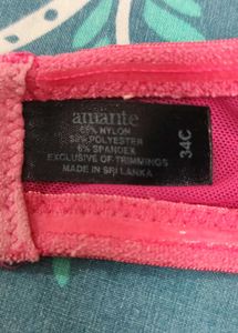 Amante padded wired bra size 34C