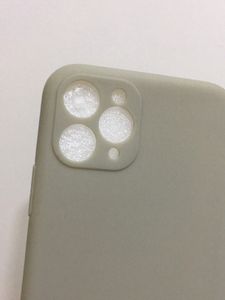 IPhone11Pro Light Grey Silicone Phone Cover Case