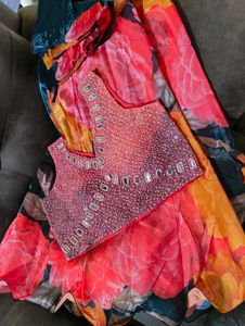 Vibrant Floral Lehenga Set