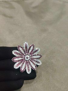 Sparkling Flower ring