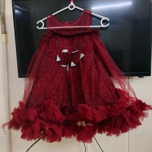 Sparkling Red Party Dress