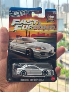 1993 Honda Civic Coupe EX HOT WHEELS SILVER