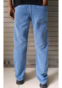 Men's Classic Blue Denim Jeans