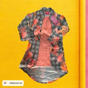 Girls Kurti Suit With Palazzo