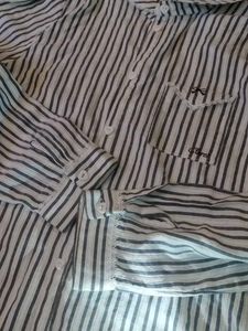 🤩Striped Cotton Kurta with Lace🤩