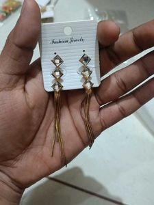 Dangling Chain Earrings