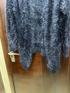 Zara Shaggy Knit Cardigan