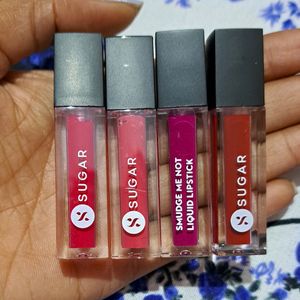 Sugar Smudge Me Not Liquid Lipstick Set