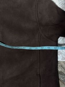 Cozy Brown Faux Suede Jacket