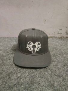 Stylish Grey Bexxwell Baseball Cap with Ram Logo
