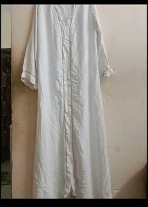 Elegant White bhurkha