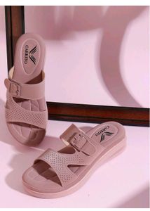 Lavender Flatform Sandals