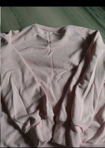 Pink Graphic Sweatshirt